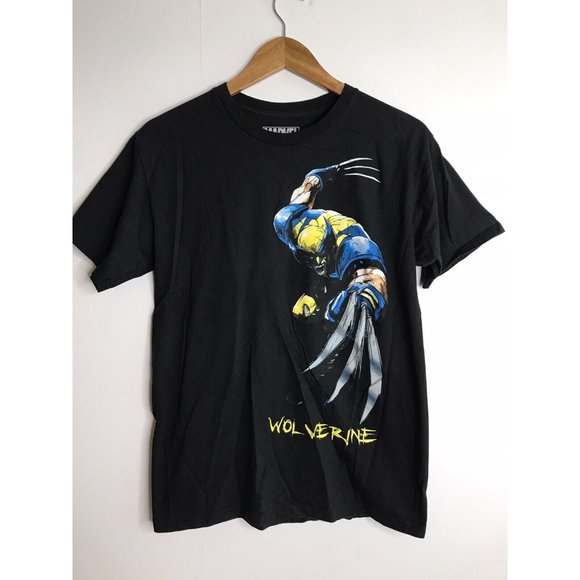 Marvel Wolverine Men's Black Medium T-Shirt - Picture 1 of 5